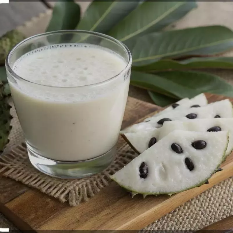 Suco natural 3000ml graviola c/Leite