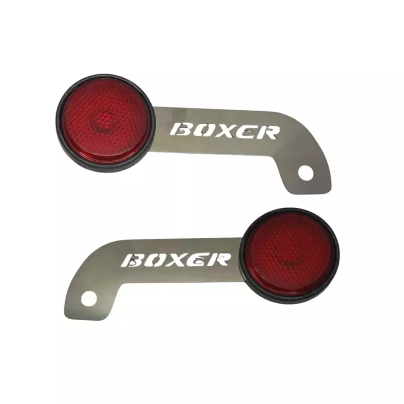 BOTON REFLECTIVO BOXER CON BASE ROJO