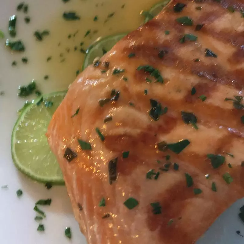 Salmón a la Parrilla