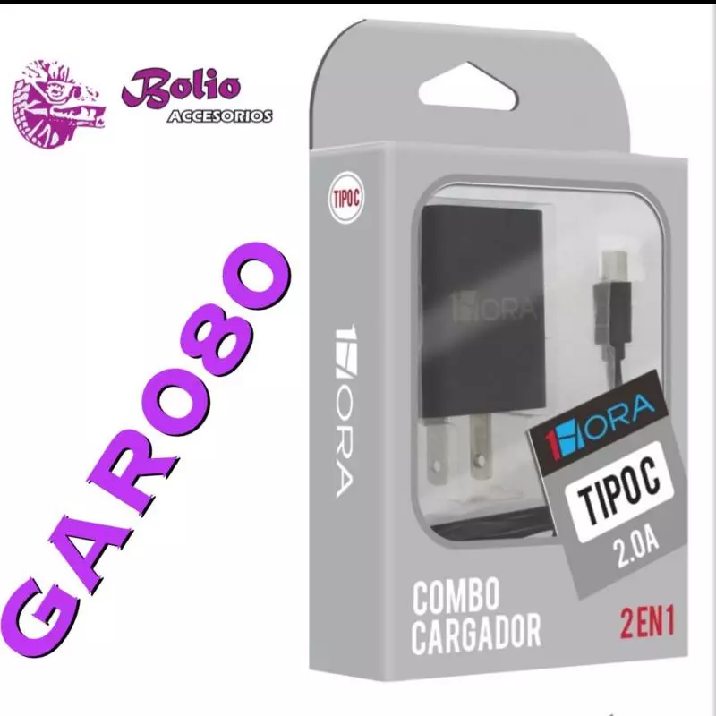 Clave: GAR080 Cargador tipo C