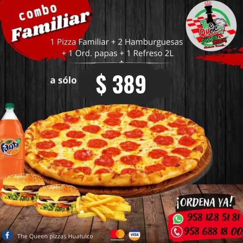 Combo Familiar Hamburguesas