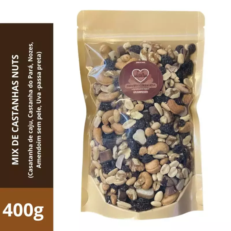 Mix de Castanhas Nuts (400g)