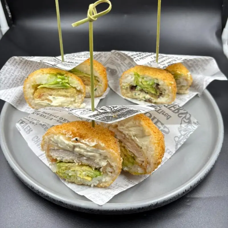 Degustacion mini Sushi burger