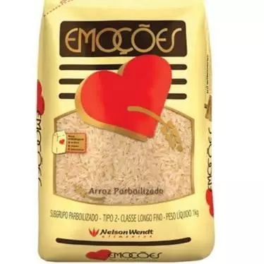Arroz Parboilizado emoções 1kg