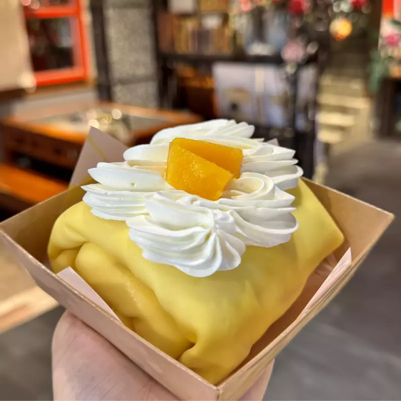 CREPES DE MANGO 芒果毛巾卷