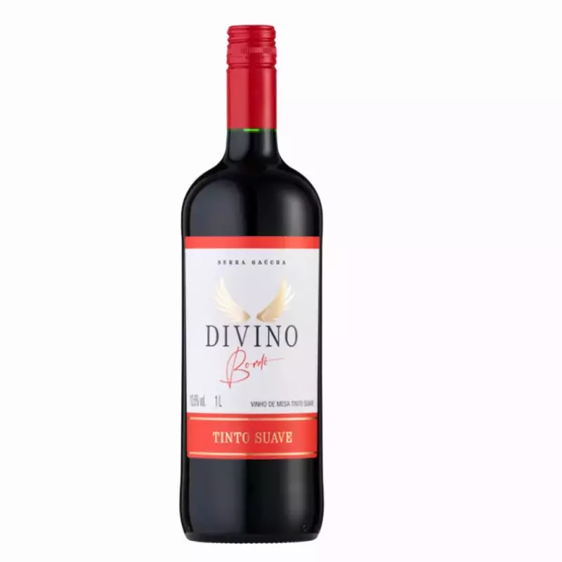 Vinho Divino Tinto Suave 750ml