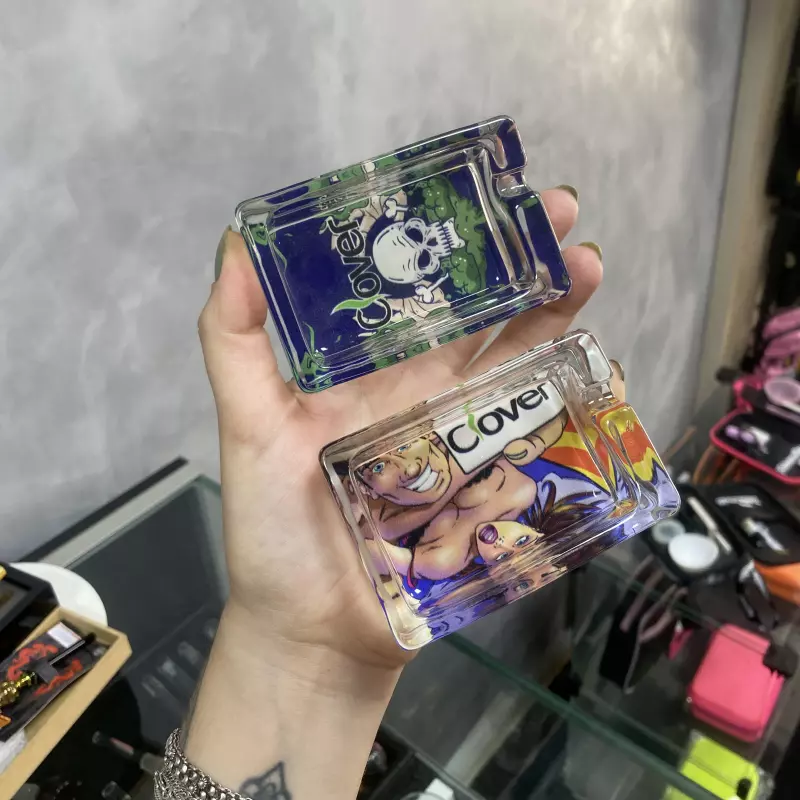 Cinzeiro Vidro retangular