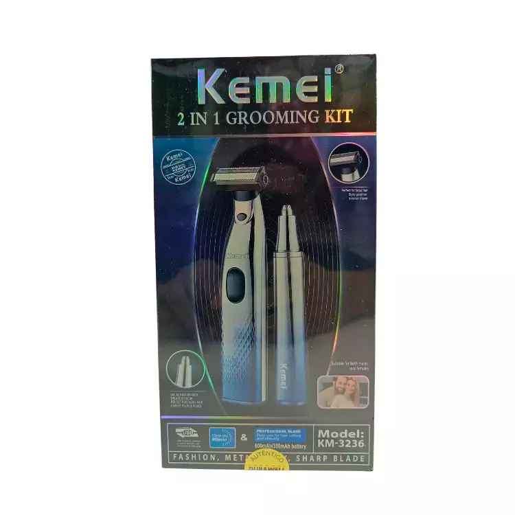 MAQUINA KEMEI 2 EM 1 KM-3236