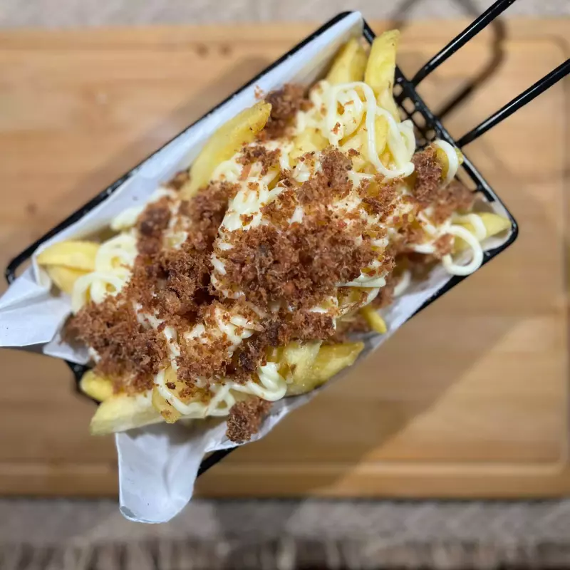 Batata Catupiry e Bacon P