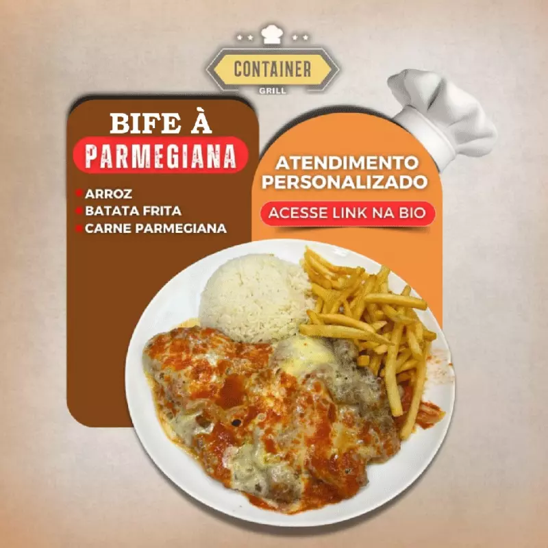Bife a parmegiana
