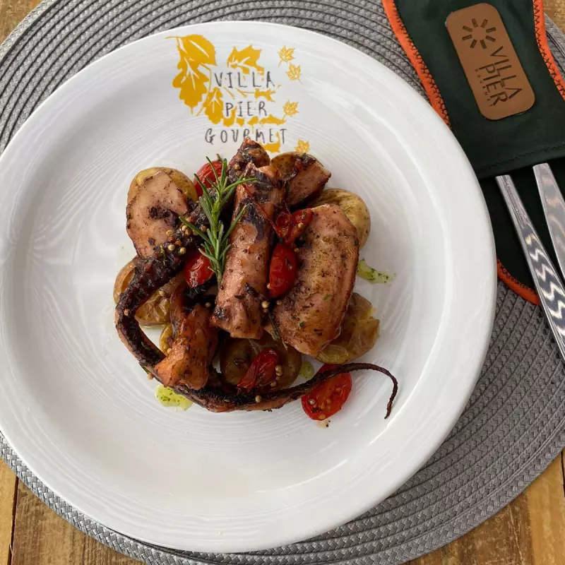 Polvo a Lagareiro com Batatas