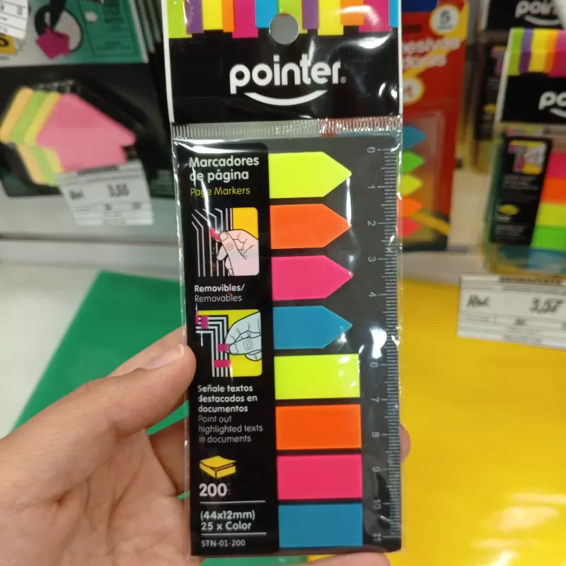Marca libros Pointer Duo