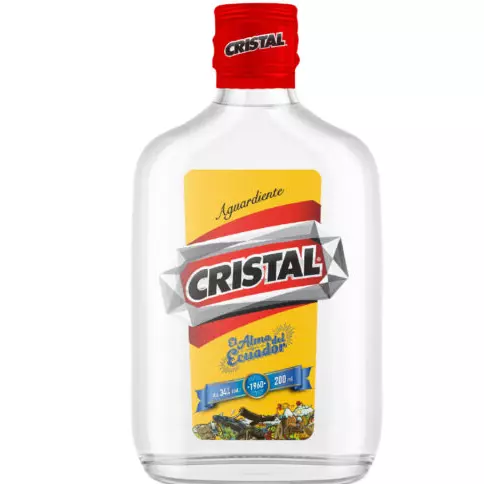 CRISTAL AGUARDIENTE 1960 375 CHATA