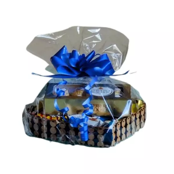 Cesta  ferrero rocher/bombons