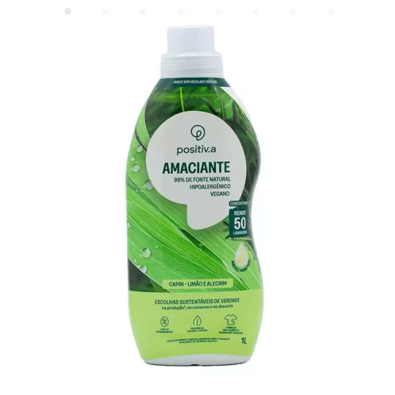 Amaciante Capim-limão e Alecrim 1L