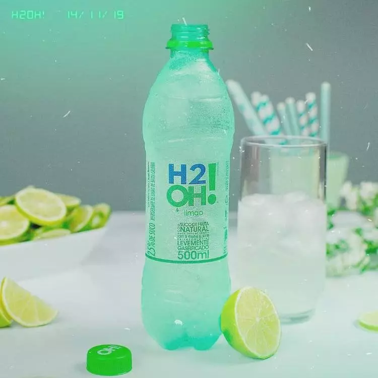 H2O Limão Garrafa 500ml 🥤