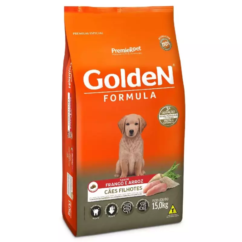 GOLDEN FILHOTES FRANGO