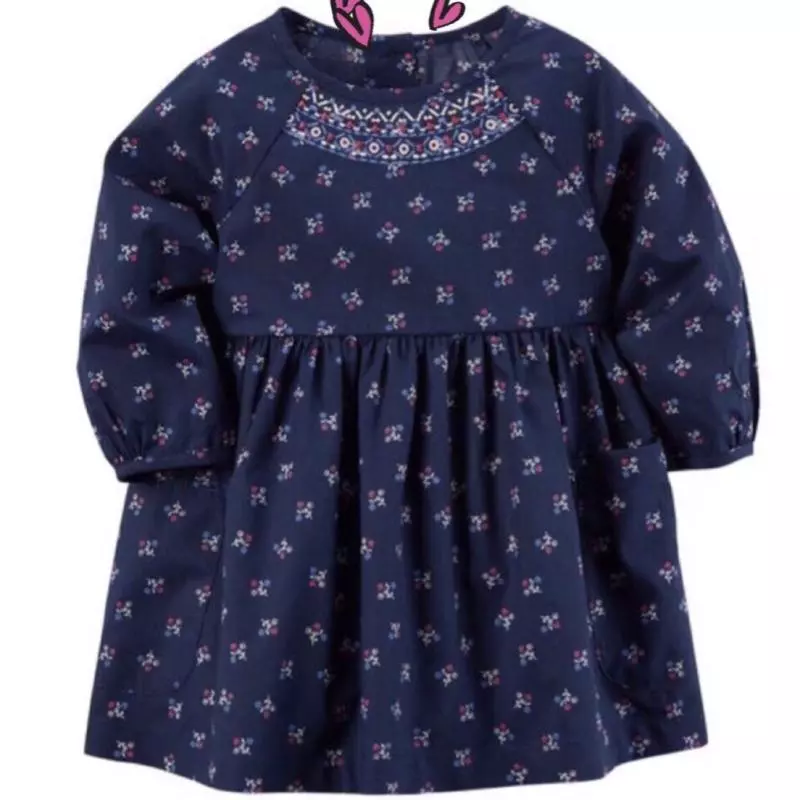 Vestido Blue Bord
