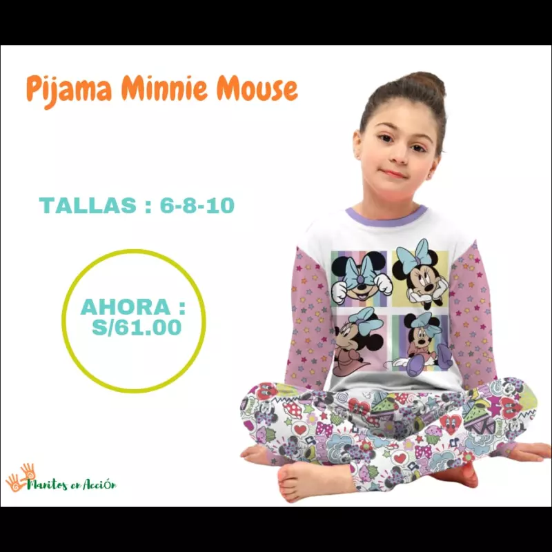 PIJAMA MINNIE MOUSE