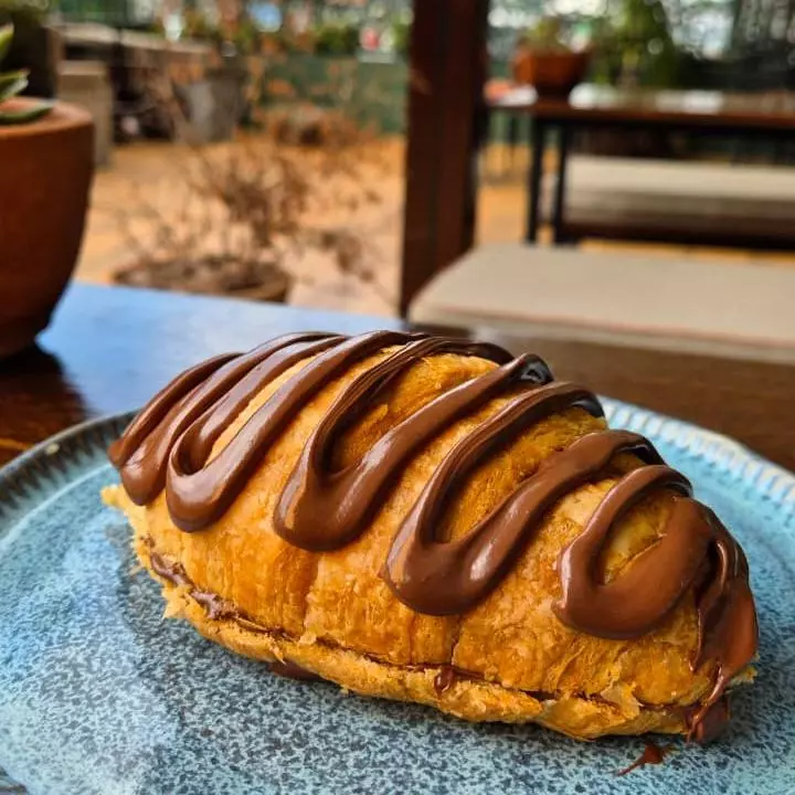 Croissant de chocolate