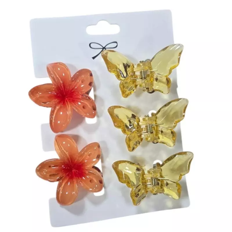 KIT PIRAMHA FLOR/BORBOLETA 5x1-laran