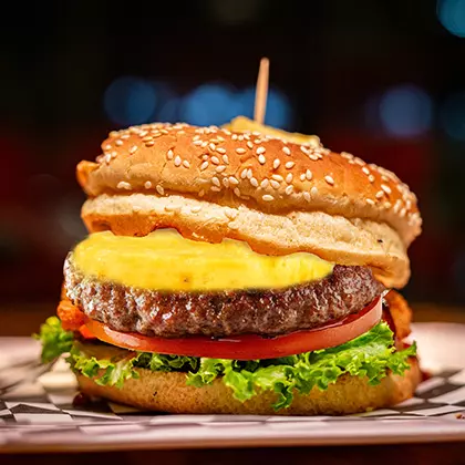 Hamburguesa Hawaiana