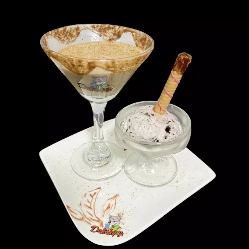 Affogato Delichipy (Café con helado)