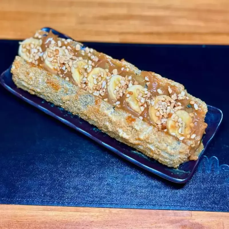 Dog Banana com Doce de Leite