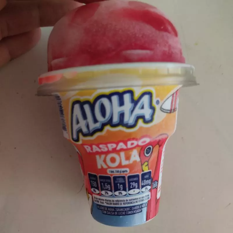 Aloha raspado kola