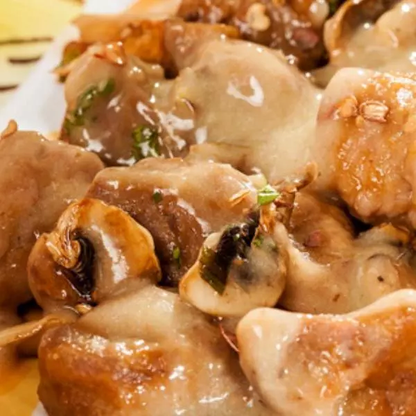 Pollo a la Stroganoff