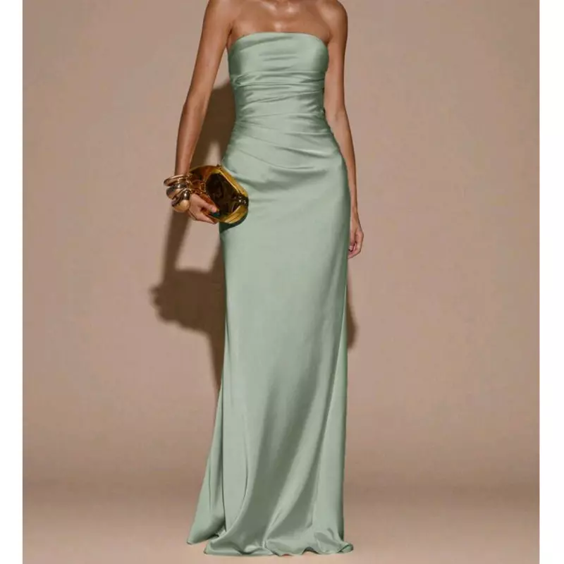 Vestido verde menta
