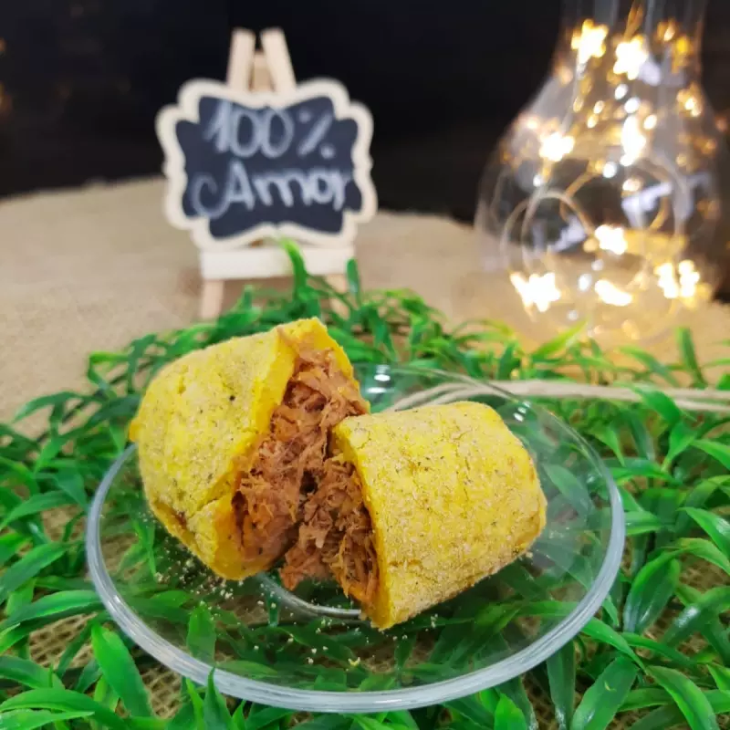 Croquete aipim e carne de panela300g