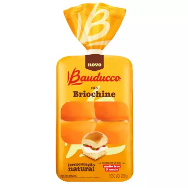 Pão Brioche Bauducco 200gr