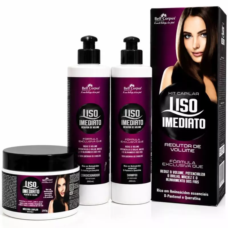 KIT CAPILAR LISO IMEDIATO 3x1