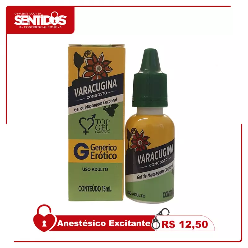 Varacujina Anestésico Beijável