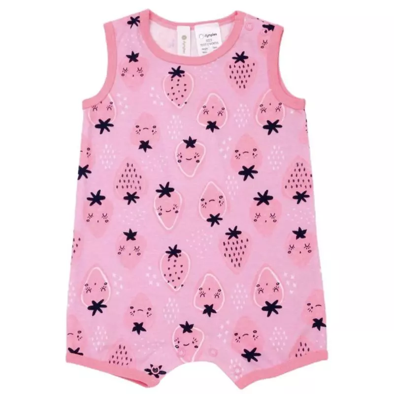 Romper Strawberry