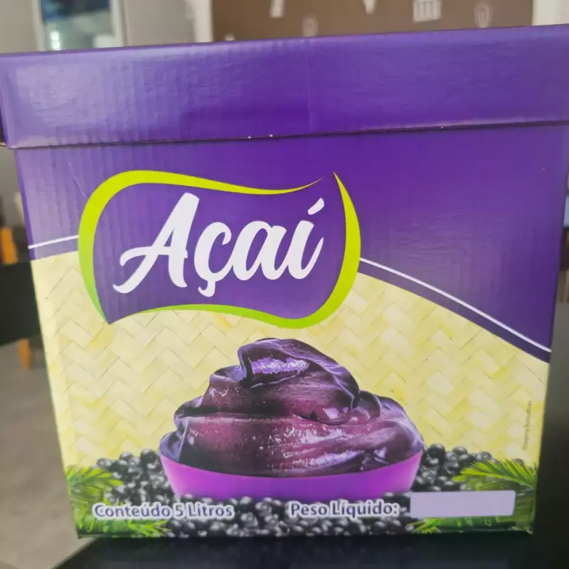 Açaí Puro em caixa de 5 Litros