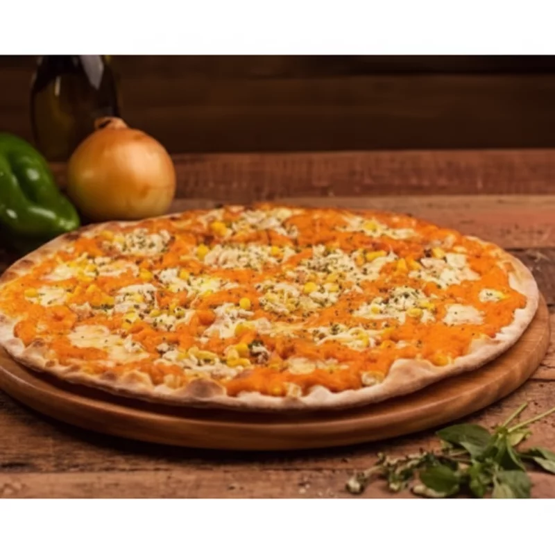 Pizza Frango c/ Cheddar