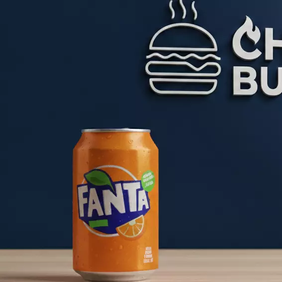Fanta laranja Lata