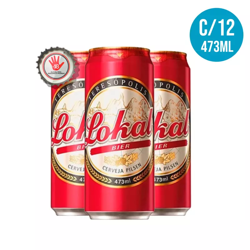 Latão 473ml de Lokal C/12