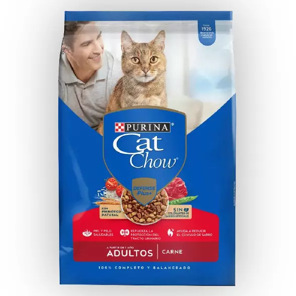 Cat Chow Adultos Activos Carne