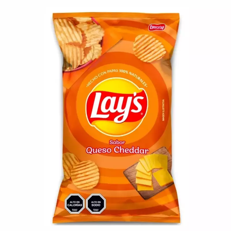 LAYS QUESO CHEDDAR 180G