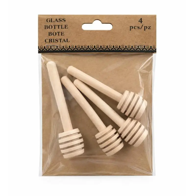 Palito para miel pequeño x4