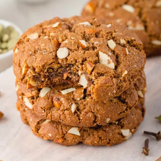 Galletas chai, vainilla y almendras