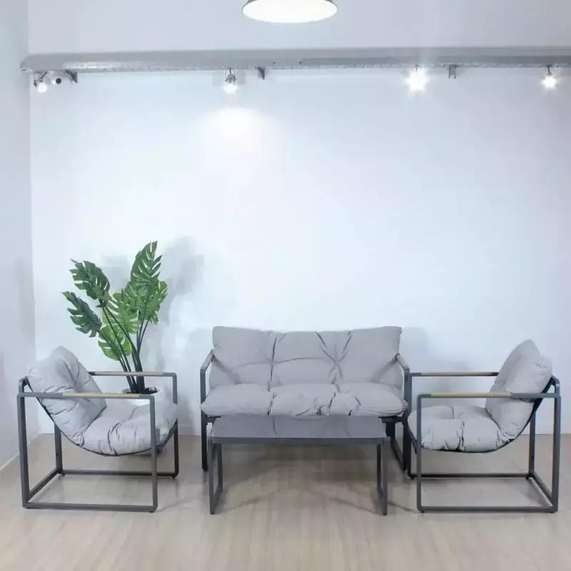 Set Lago exterior gris