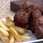Costela à Passarinho c/Fritas