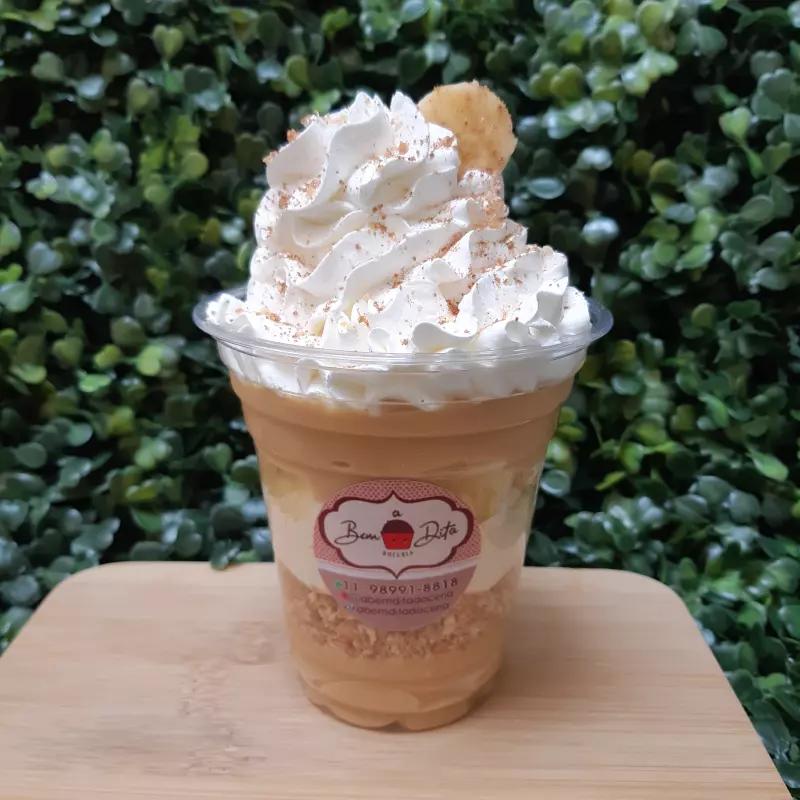 Copo da Felicidade Banoffee Supreme