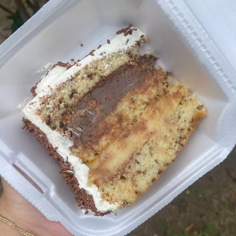 Fatia de bolo Formigueiro