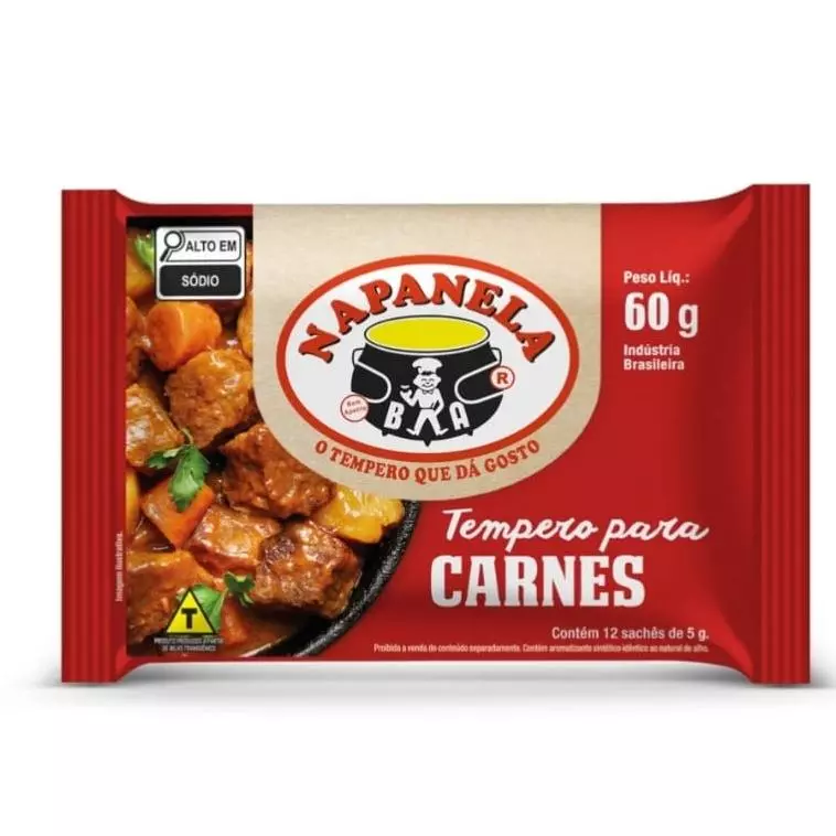 Temperos Para Carne Napanela 60g