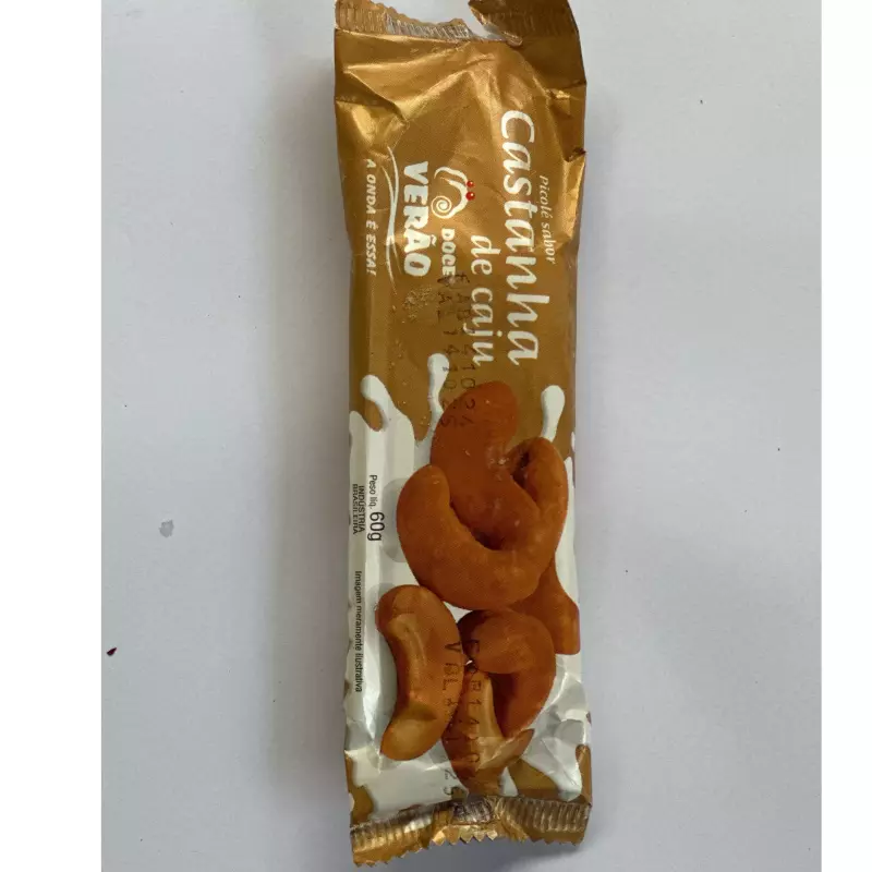 Picolé Castanha de Caju